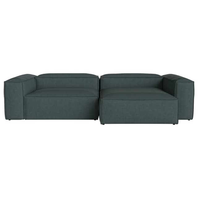 Cosima Sofa L-Form rechts grün